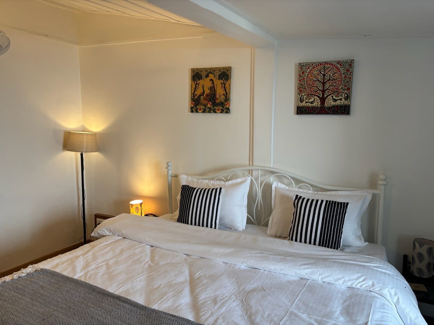 The grey room at Shail Shikhar Cottage, Mussoorie